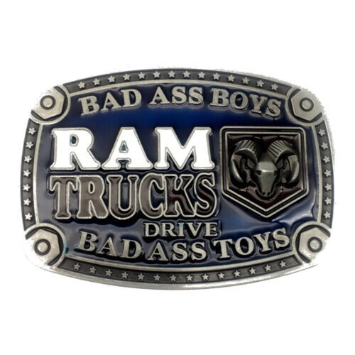 Ram belt buckle western cowboy - western,
